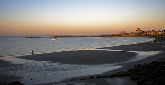 Wohnmobil Reiseziel Barfleur Abendstimmung