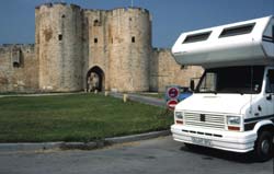 Aigues Mortes. Stadtmauer